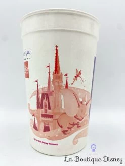 Gobelet Coca Cola Minnie Fantasy Land Walt Disney World USA Cup Verre Plastique -Disney gobelet minnie mouse caroussel fantasy land coca cola walt disney company walt disney world 4