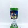 Gobelet Paille Toy Story Disney Store Verre Plastique Vert Buzz Woody Rex 1 Gobelet Paille Toy Story Disney Store Verre Plastique Vert Buzz Woody Rex -Disney gobelet paille toy story disney store verre plastique woody buzz figurine flotte 3