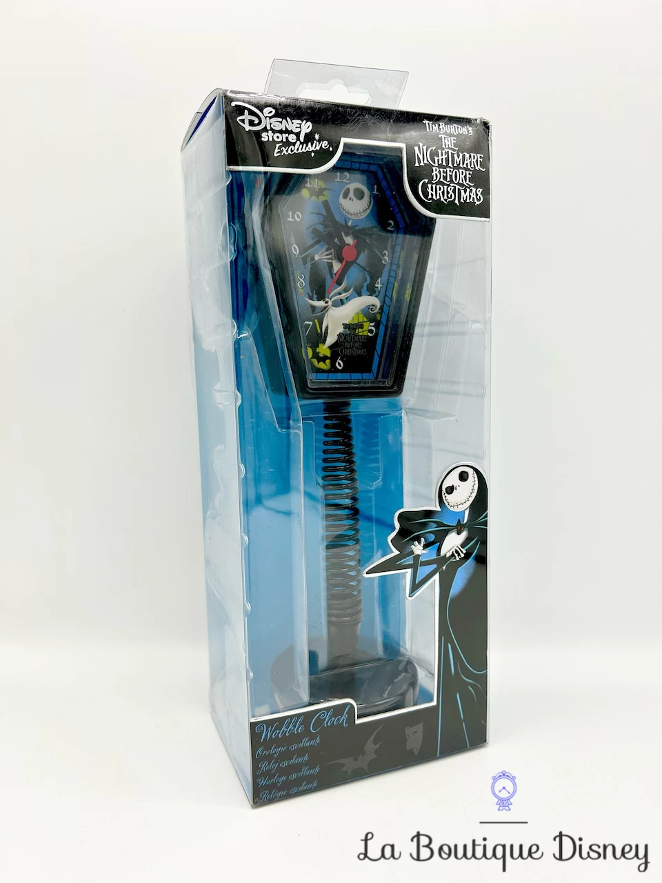 Horloge Oscillante Jack Skellington The Nightmare Before Christmas Disney Store Exclusive Réveil Wobble Clock 4 Horloge Oscillante Jack Skellington The Nightmare Before Christmas Disney Store Exclusive Réveil Wobble Clock – Image 2
