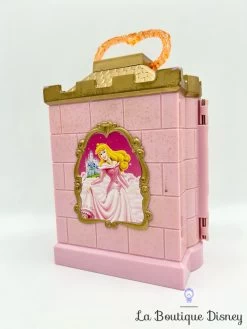 Figurine Fashion Polly Pocket Château Aurore La Belle Au Bois Dormant Disney Store Sleeping Beauty Castle Play Set Mini Princesse -Disney jouet coffret fashion polly pocket aurore la belle au bois dormant disney store sleeping beauty castle play set maison rose 8 3