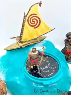 Ensemble De Jeu Bateau à Projections D'images Vaiana Disney Store Projecteur -Disney jouet ensemble bateau projections vaiana disney store projecteur figurines bateau 7