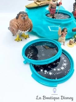 Ensemble De Jeu Bateau à Projections D'images Vaiana Disney Store Projecteur -Disney jouet ensemble bateau projections vaiana disney store projecteur figurines bateau 8
