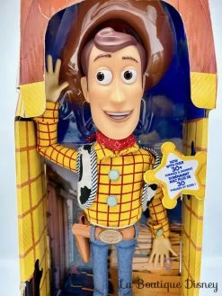 Poupée Woody Parlant à Ficelle Disney Store 2016 Toy Story Figurine Articulée Talking Woody -Disney jouet figurine talking woody parlant disney store toy story poupee ficelle 6