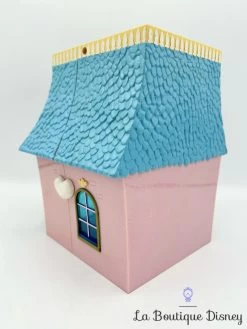 Ensemble De Jeu Figurines Les Aristochats Playset Disney Maison Transportable -Disney jouet maison transportable les aristochats figurines playset disney rose bleu vintage rare 9