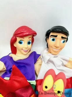 Marionnettes La Petite Sirène Disney Main Vintage Ariel Triton Eric Polochon Sébastien 11 Marionnettes La Petite Sirène Disney Main Vintage Ariel Triton Eric Polochon Sébastien -Disney jouet marionnettes la petite sirene disney vintage ariel triton eric polochon sebastien 6