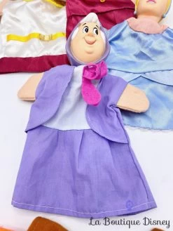 Marionnettes Cendrillon Disney Prince Madame De Trémaine Marraine Jaq Gus Main Vintage -Disney marionnettes cendrillon disney vintage main jouet gus jaq marraine tremaine prince 6