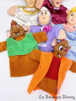 Marionnettes Cendrillon Disney Prince Madame De Trémaine Marraine Jaq Gus Main Vintage -Disney marionnettes cendrillon disney vintage main jouet gus jaq marraine tremaine prince 7