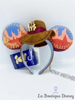 Serre Tête Oreilles Mickey Mouse The Main Attraction Série 9 Big Thunder Moutain Railroad Disney Store Ears Édition Limitée