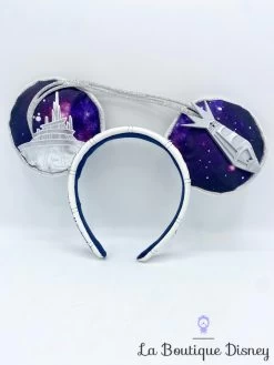 Serre Tête Oreilles Mickey Mouse The Main Attraction Série 1 Space Mountain Disney Store Ears Édition Limitée