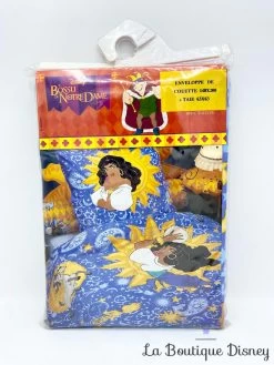 Parure Draps Housse Couette Taie Esmeralda Le Bossu De Notre Dame Disney CTI Vintage 140x200