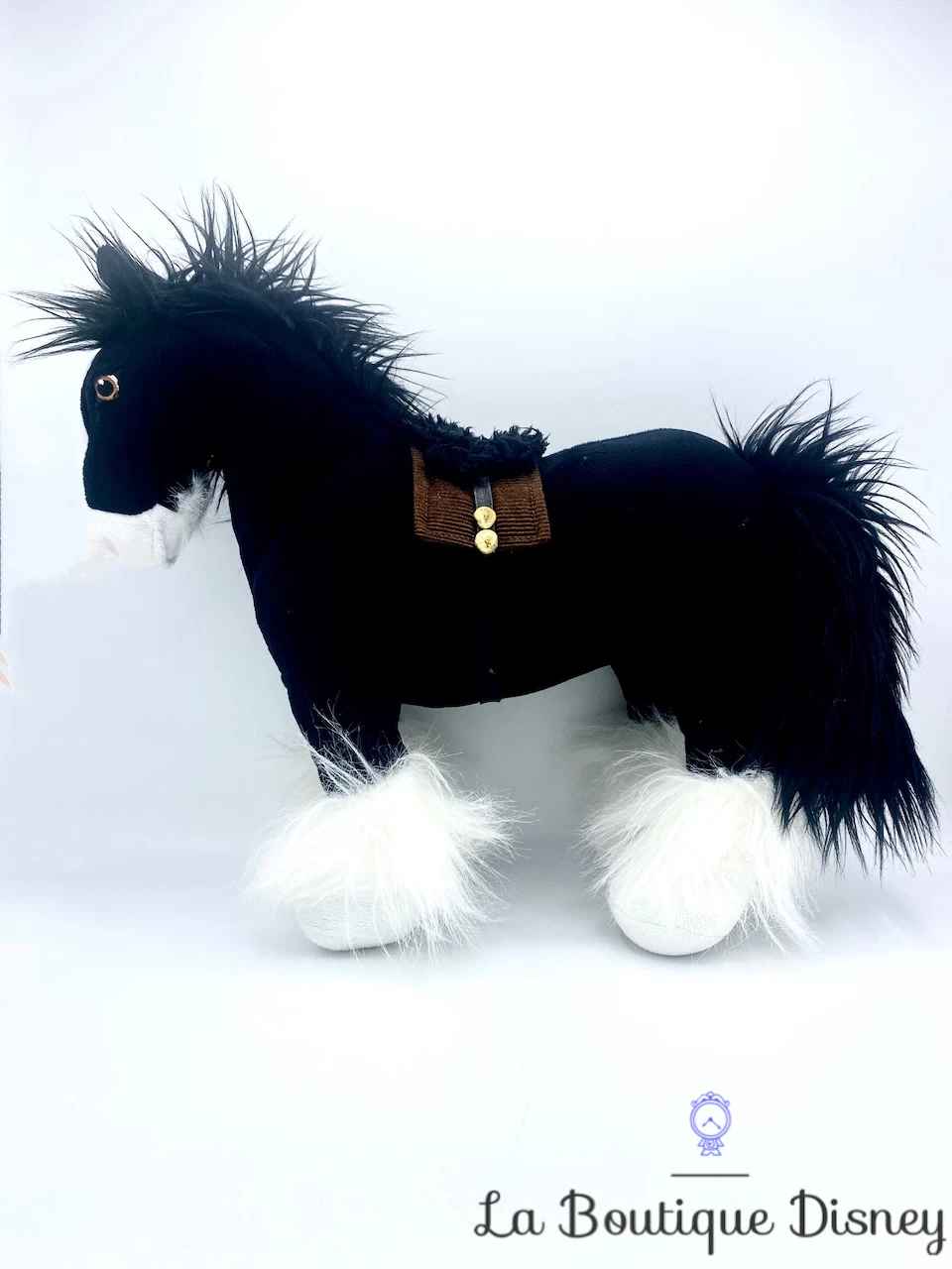 Peluche Angus Cheval Rebelle Disney Store Noir 37 Cm 4 Peluche Angus Cheval Rebelle Disney Store Noir 37 Cm â Image 2