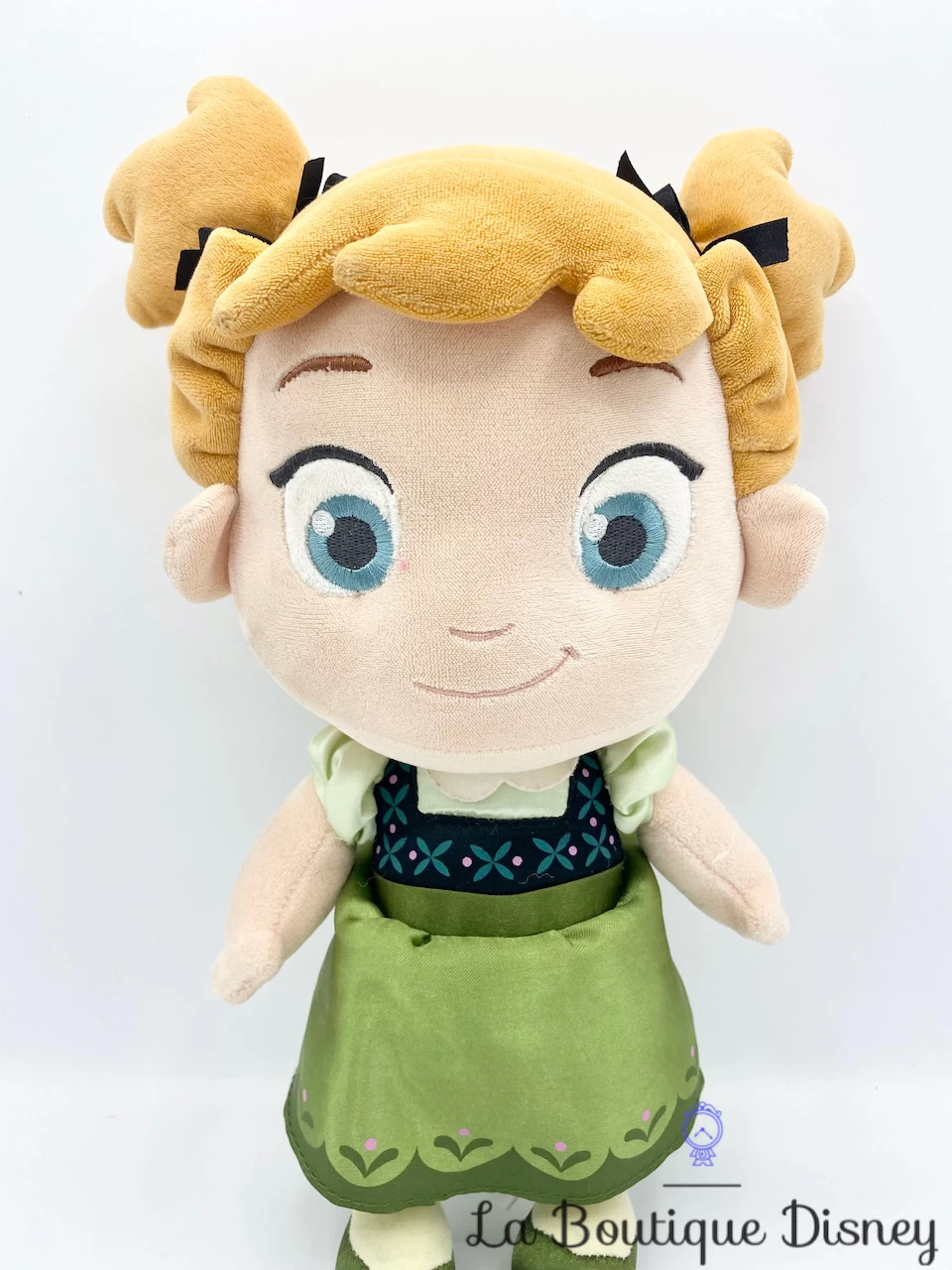 Peluche Anna La Reine Des Neiges Disney Store Petite Fille Enfant Robe Verte 32 Cm 4 Peluche Anna La Reine Des Neiges Disney Store Petite Fille Enfant Robe Verte 32 Cm â Image 2