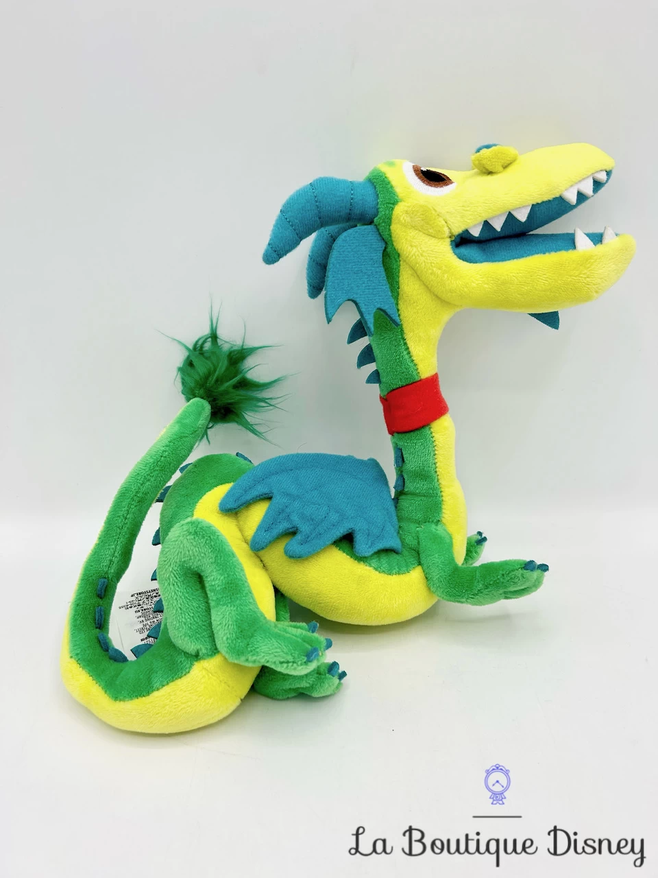 Peluche Blazey En Avant Disney Store 2019 Dragon Vert Bleu Jaune 32 Cm 4 Peluche Blazey En Avant Disney Store 2019 Dragon Vert Bleu Jaune 32 Cm – Image 2