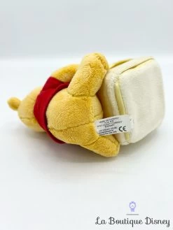 Peluche Cadre Winnie L'ourson Cube Disney Store Photo Jaune Abeilles 12 Cm -Disney peluche cadre winnie ourson disney store cube abeille photo 2