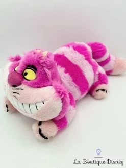 Peluche Chat Cheshire Disney Store 2010 Alice Au Pays Des Merveilles Chat Rose Rayures écusson -Disney peluche chat cheshire disney store ecusson chat rose rayures alice au pays des merveilles 1