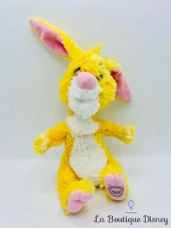 Peluche Coco Lapin Disney Store Winnie L'ourson Lapin Jaune écusson 28 Cm