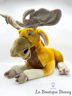 Peluche Muche Élan Frère Des Ours Disney Store Marron Grand Format XXL 50 Cm