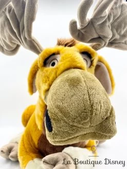 Peluche Muche Élan Frère Des Ours Disney Store Marron Grand Format XXL 50 Cm -Disney peluche elan truc muche frere des ours disney store renne marron xxl 7