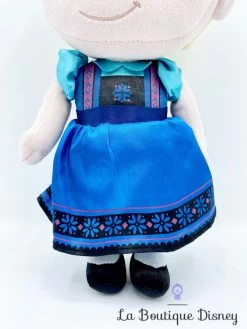 Peluche Elsa La Reine Des Neiges Disney Store Petite Fille Enfant Robe Bleue 32 Cm -Disney peluche elsa la reine des neiges disney store petite fille enfant grosse tete 1