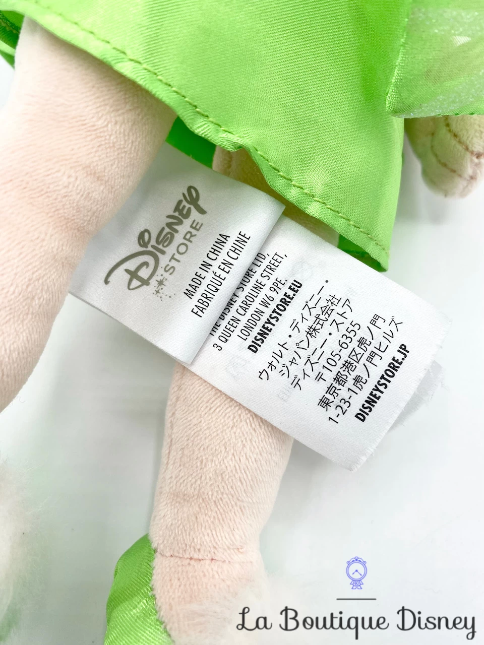 Peluche Fée Clochette Animators Collection Disney Store Peter Pan Poupée Enfant 35 Cm 6 Peluche Fée Clochette Animators Collection Disney Store Peter Pan Poupée Enfant 35 Cm – Image 4