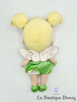 Peluche Fée Clochette Disney Store 2015 Peter Pan Petite Fille Enfant Vert 32 Cm -Disney peluche fee clochette enfant petit fille disney store 2015 animators 3