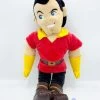 Poupée Chiffon Gaston La Belle Et La Bête Disney Store Garçon Rouge Jaune 53 Cm