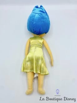 Peluche Joie Vice Versa Disney Store Poupée Jaune émotion 38 Cm -Disney peluche joie vice versa disney store cheveux bleu robe jaune 2