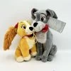 Peluche La Belle Et Le Clochard Noël Bisous Disney Store 2019 Chiens Nez Aimanté -Disney peluche la belle et le clochard noel spaghetti disney store bisous aimant 1