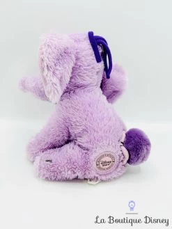 Peluche Lumpy éfélant Disney Store Winnie L'ourson éléphant Violet écusson 23 Cm -Disney peluche lumpy efelant disney store winnie ourson elephant violet ecusson 4