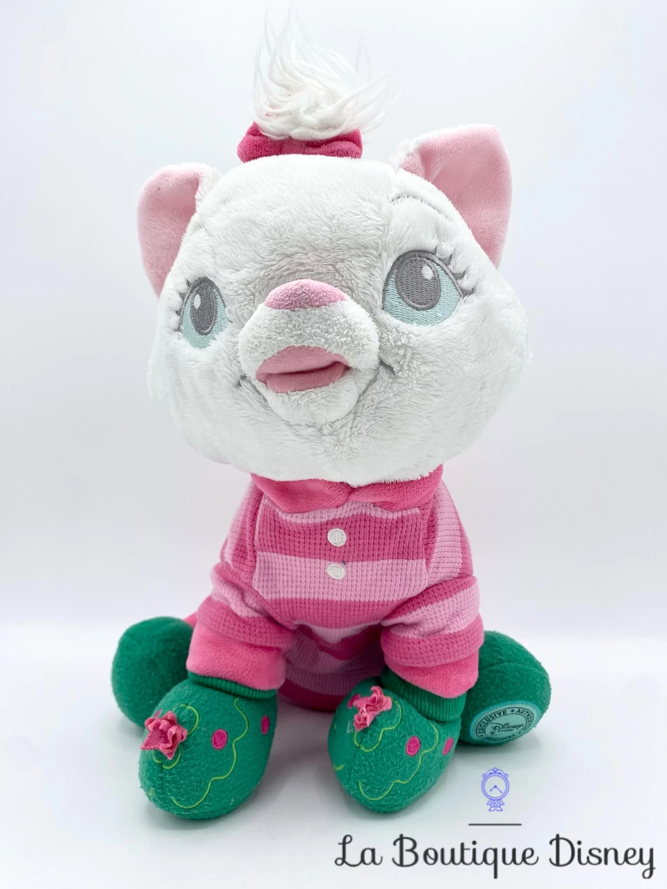 Peluche Marie Noël Disney Store Les Aristochats Pyjama Rose Vert écusson 28 Cm 3 Peluche Marie Noël Disney Store Les Aristochats Pyjama Rose Vert écusson 28 Cm
