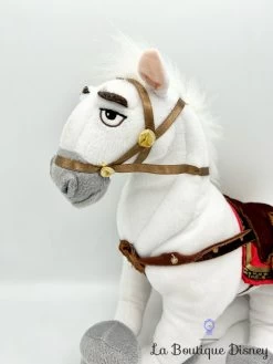 Peluche Maximus Cheval Raiponce Disney Blanc Marron 35 Cm -Disney peluche maximus cheval raiponce disney feld blanc 4