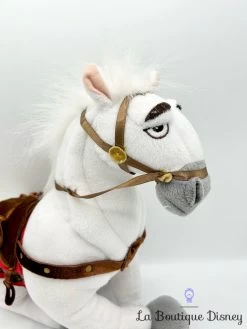 Peluche Maximus Cheval Raiponce Disney Blanc Marron 35 Cm -Disney peluche maximus cheval raiponce disney feld blanc 7