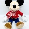 Peluche Mickey Mouse Noël Disney Store 2015 Pull Rouge écharpe 44 Cm -Disney peluche mickey mouse noel disney store 2015 pull rouge 45 cm 3