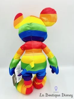Peluche Mickey Mouse Rainbow Disney Store 2020 Arc En Ciel 41 Cm -Disney peluche mickey mouse rainbow arc en ciel disney store couleurs 5