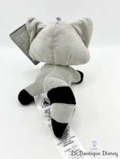 Peluche Mini Meeko Naïf Disney Store 2022 Pocahontas Raton Laveur Gris 15 Cm -Disney peluche mini meeko naif disneyland disney raton laveur gris pocahontas 4