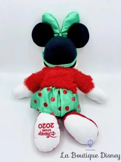 Peluche Minnie Mouse Noël Disney Store 2020 Holiday Cheer Rouge Vert 44 Cm 10 Peluche Minnie Mouse Noël Disney Store 2020 Holiday Cheer Rouge Vert 44 Cm -Disney peluche minnie disney store 2020 noel vert rouge pain epices 3