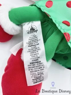Peluche Minnie Mouse Noël Disney Store 2020 Holiday Cheer Rouge Vert 44 Cm 13 Peluche Minnie Mouse Noël Disney Store 2020 Holiday Cheer Rouge Vert 44 Cm -Disney peluche minnie disney store 2020 noel vert rouge pain epices 7