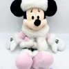 Peluche Minnie Mouse Hiver Disney Store Exclusive Manteau Chapka Blanc Rose 46 Cm -Disney peluche minnie mouse hiver fourrure disney store exclusive rose blanc 2