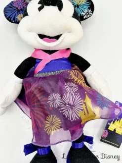 Peluche Minnie Mouse The Main Attraction 12 Sur 12 Castle Château Feu D'artifice Disney Store 2020 Édition Limitée 43 Cm -Disney peluche minnie mouse main attraction 12 12 castle feu artifice disney store edition limitee 4