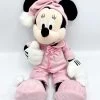 Peluche Minnie Mouse Pyjama Disney Store Exclusive Rose Bonnet Nuit 42 Cm