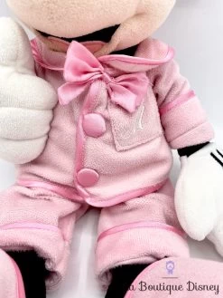 Peluche Minnie Mouse Pyjama Disney Store Exclusive Rose Bonnet Nuit 42 Cm -Disney peluche minnie mouse pyjama disney store rose nuit bonnet 4