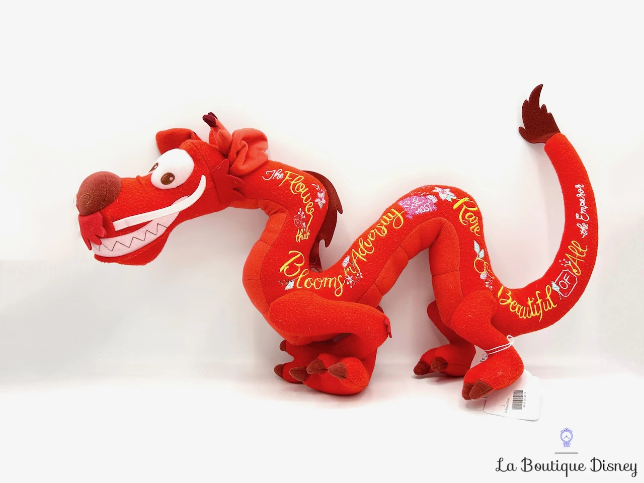 Peluche Mushu Disney Wisdom Series 2 Of 12 Édition Limitée Disney Store 2019 Mulan Dragon Rouge 48 Cm 4 Peluche Mushu Disney Wisdom Series 2 Of 12 Édition Limitée Disney Store 2019 Mulan Dragon Rouge 48 Cm – Image 2