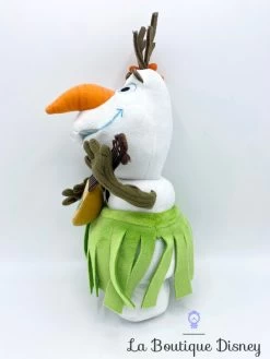 Peluche Olaf Aloha Disney Store La Reine Des Neiges Bonhomme De Neige Guitare 32 Cm -Disney peluche olaf guitare disney store la reine des neiges bonhomme de neige ete fleur 2