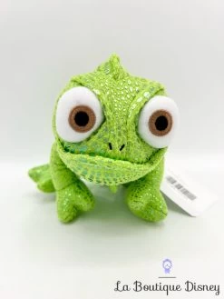 Peluche Pascal Disney Store 2016 Raiponce Caméléon Vert 22 Cm -Disney peluche pascal cameleon raiponce disney store vert 0