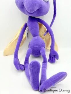 Peluche Princesse Atta 1001 Pattes XXL Disney Store Insecte Fourmi Violet Articulé 58 Cm -Disney peluche princesse atta 1001 pattes disney store vintage fourmis violette feuilles xxl grand format 3