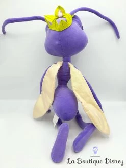 Peluche Princesse Atta 1001 Pattes XXL Disney Store Insecte Fourmi Violet Articulé 58 Cm -Disney peluche princesse atta 1001 pattes disney store vintage fourmis violette feuilles xxl grand format 6