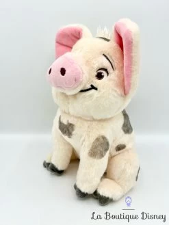 Peluche Pua Cochon Vaiana Disney PTS Blanc Rose 25 Cm -Disney peluche pua cochon vaiana disney pts blanc rose 7