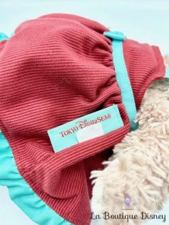 Peluche ShellieMay The Disney Bear Tokyo Disney Sea 2011 Japon Ours Robe Casquette 48 Cm -Disney peluche shelliemay robe casquette tokyo disney sea japon ours duffy friends bear 3