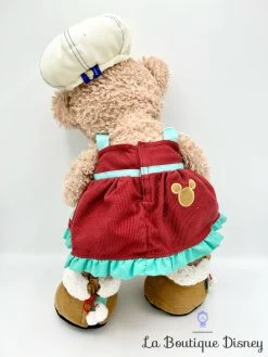 Peluche ShellieMay The Disney Bear Tokyo Disney Sea 2011 Japon Ours Robe Casquette 48 Cm -Disney peluche shelliemay robe casquette tokyo disney sea japon ours duffy friends bear 7