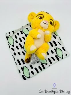 Peluche Simba Le Roi Lion Disney Lion Couffin Couverture Verte 25 Cm -Disney peluche simba le roi lion couverture disney couffin vert feuille 4